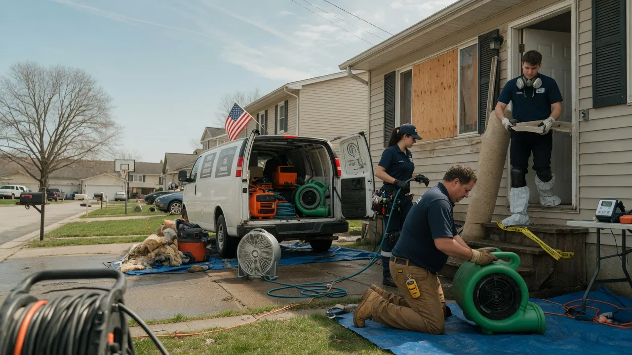 Water Damage Restoration in Posen, IL near me
